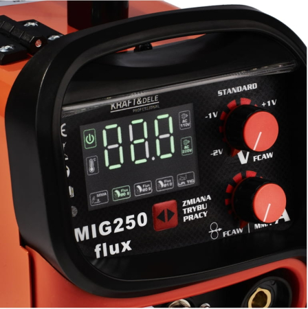 Aparat, invertor sudura MIG MMA 250A sarma flux fara gaz (KD1875) [20]