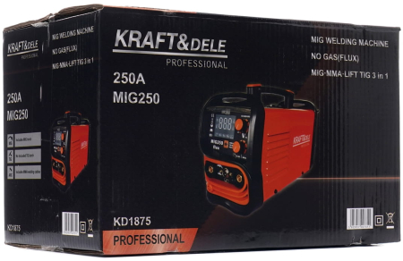 Aparat, invertor sudura MIG MMA 250A sarma flux fara gaz (KD1875) [11]