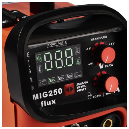 Aparat, invertor sudura MIG MMA 250A sarma flux fara gaz (KD1875) [5]