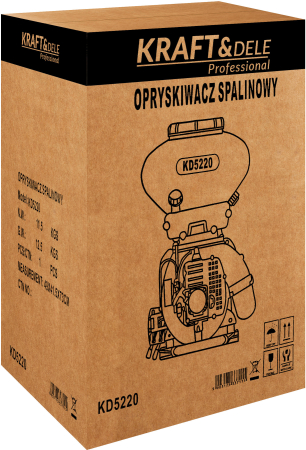 Atomizor pe benzina, 20L, KD5220, Kraft&Dele [12]