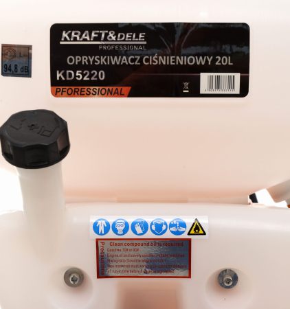 Atomizor pe benzina, 20L, KD5220, Kraft&Dele [28]