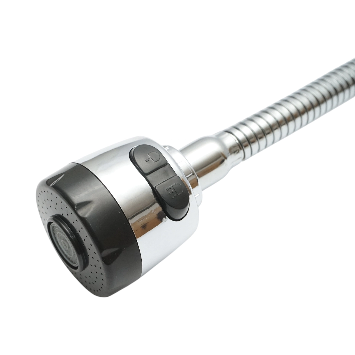 Baterie chiuveta bucatarie cu pipa flexibila, perlator 2 functii, crom lucios Breckner Germany [3]