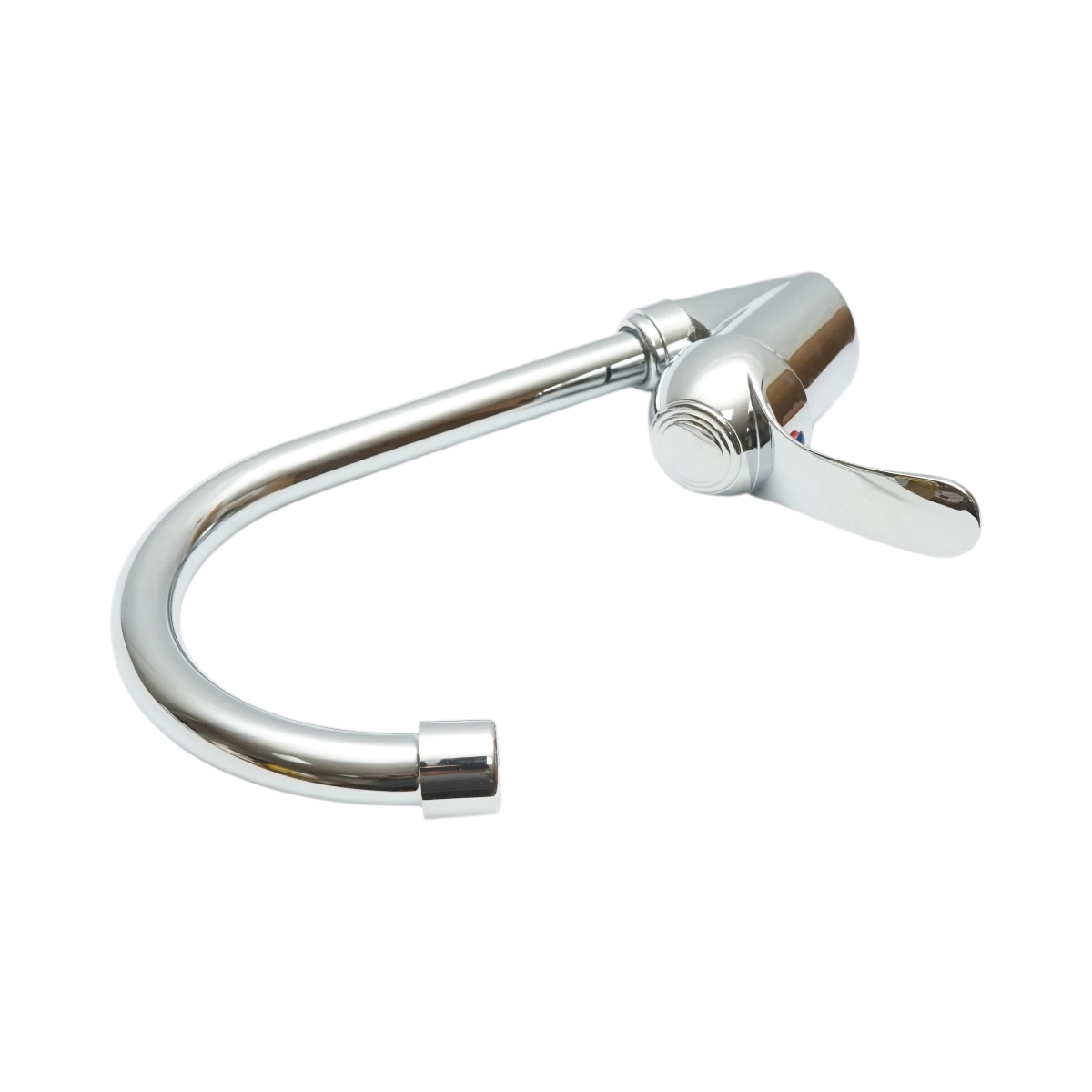 Baterie chiuveta bucatarie rotativa monocomanda, cartus ceramic, crom lucios [2]