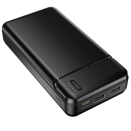 Baterie externă Maxlife MXPB-01 20000 mAh neagră [8]