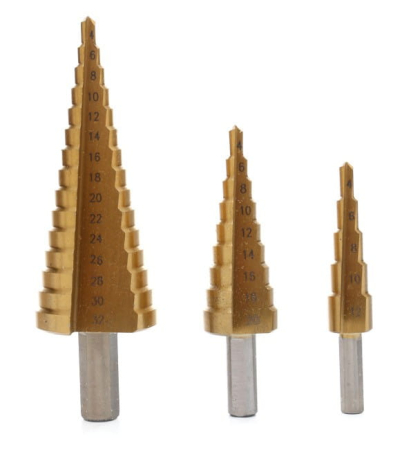 Burghie în trepte 4-32mm 3 buc KD10244 [3]