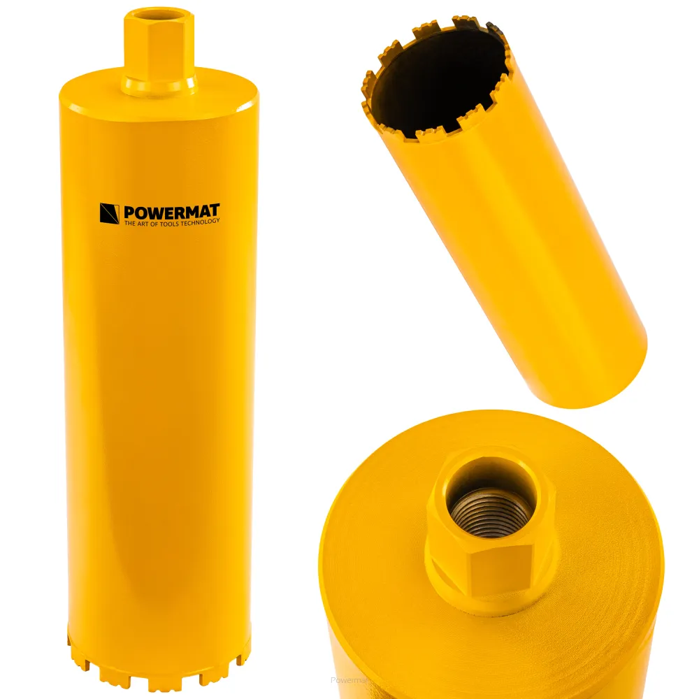 Seturi biți și accesorii gaurit - CAROTĂ DIAMANTATĂ 1 1/4 UNC PM-DWK-132x450M