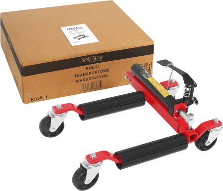 Carucior hidraulic pentru transportat autovehicule 680 KG KD3571 [12]
