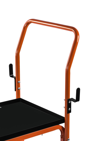 Carucior  pentru aparat sudura  pe roti cu rafturi suport butelie (KD372) [4]