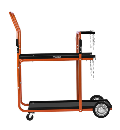 Carucior  pentru aparat sudura  pe roti cu rafturi suport butelie (KD372) [1]