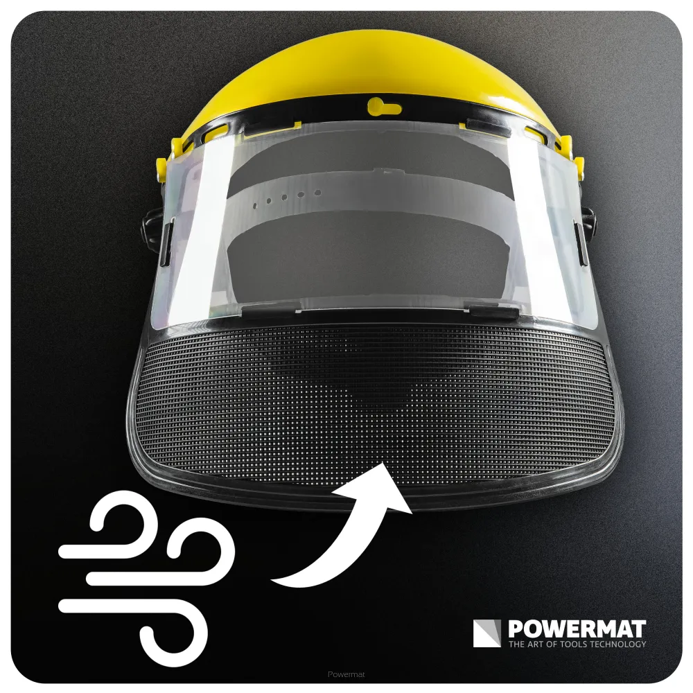 Casca pentru protectie motocoasa cu viziera PM-MDK-PS1M, Powermat PM1657 [13]