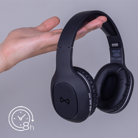 Căști wireless Forever BTH-505 supraauriculare, negre [3]