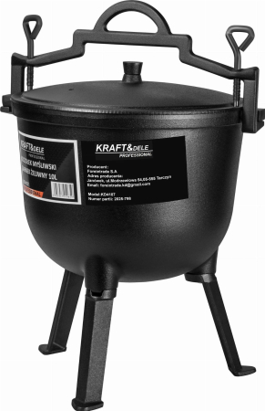 Ceainic de vânătoare / Oală din fontă 10L KD4187 [10]