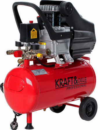 Compresor de ulei 24L KD400 + Kit 8 în 1 KD400-K3
