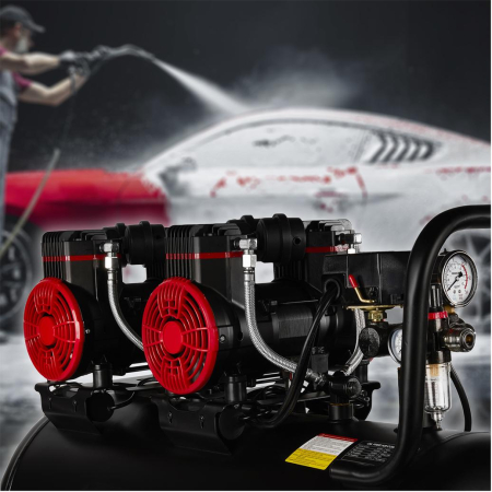 COMPRESOR FĂRĂ ULEI 100L KD1392 [12]