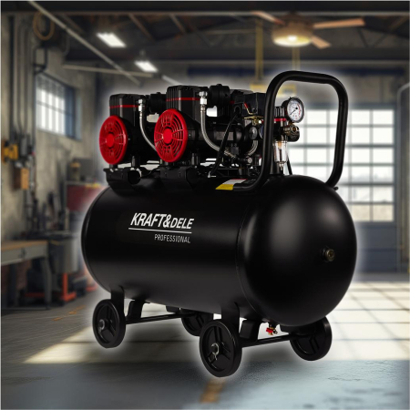 COMPRESOR FĂRĂ ULEI 100L KD1392 [3]