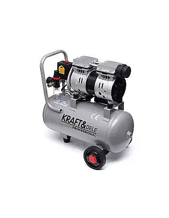 Echipamente de atelier - Compresor fara ulei, Kraft&Dele, 24L,1200W
