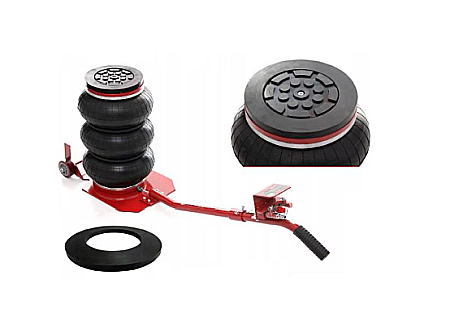Elevatoare auto si moto - Cric pneumatic 3.5 Tone profesional cu perna de aer pentru vulcanizare