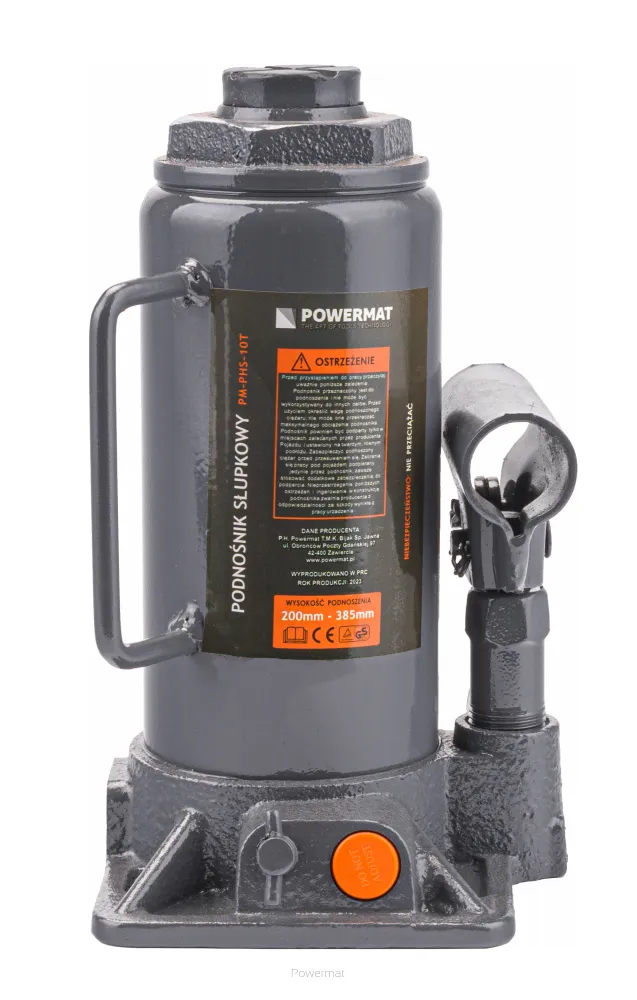 ELEVATOARE AUTO SI MOTO - Cric hidraulic 10T, Powermat PM-PHS-10T