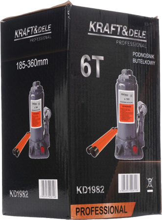 Cric hidraulic, 6 T 185 mm-360 mm, KD1982, Kraft&Dele [1]