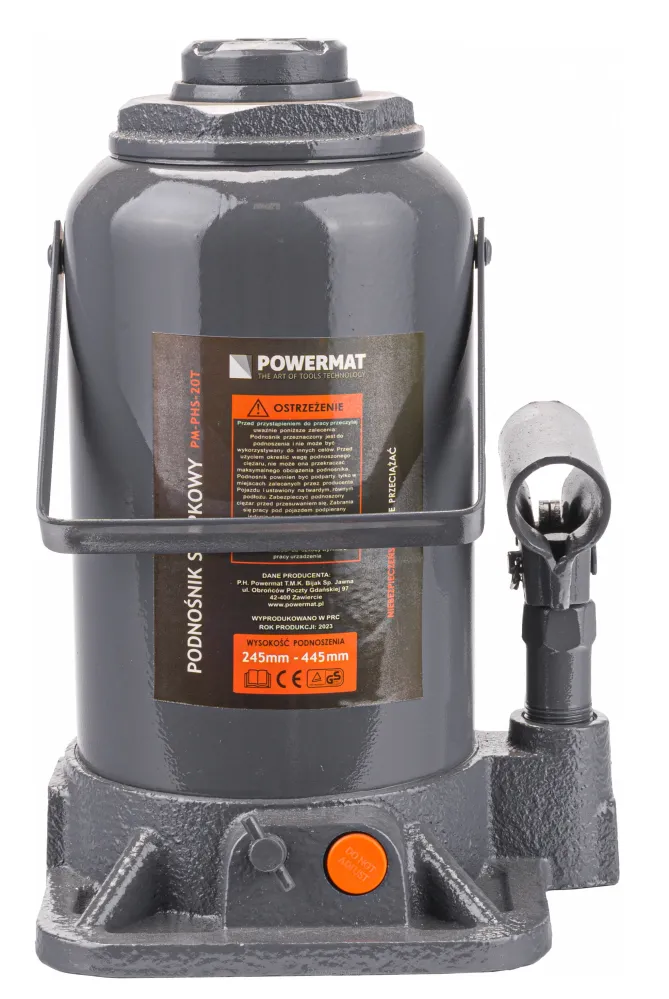 Cricuri auto - Cric hidraulic de 20T, Powermat PM-PHS-20T