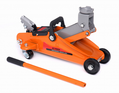Echipamente de atelier - Cric hidraulic, Kraft&Dele KD1377, cu profil scazut, 2 T, 130-300 mm
