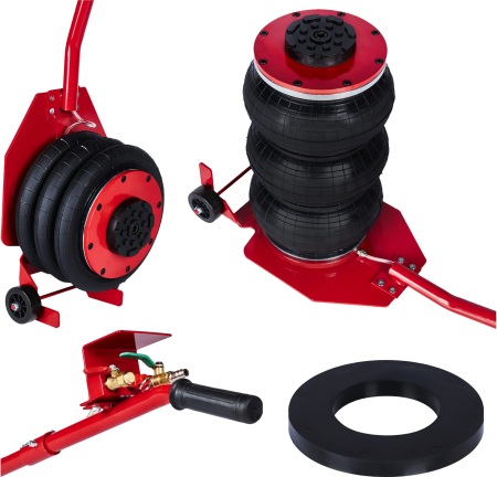 Cric pneumatic 3.5 Tone profesional cu perna de aer pentru vulcanizare  KD470 [11]