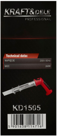 Cuțit termic KD1505 pentru tăierea polistirenului [1]