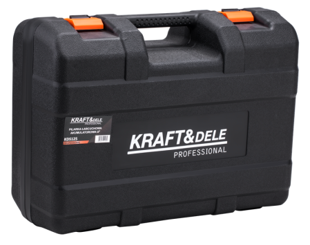 Drujba Fierastrau lant 21 2 baterii acumulator 4ah 2 lame 2 lanturi (KD5125) [9]