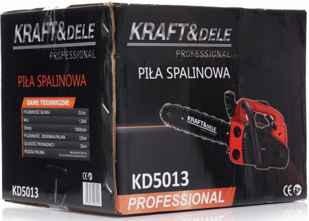 Drujbă pe benzină 1,2 km 30 cm KD5013 [11]