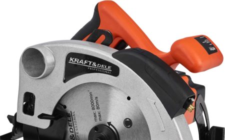 Ferăstrău circular portabil de 2850 W + laser KD1719 [1]