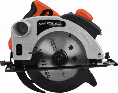 Ferăstrău circular portabil de 2850 W + laser KD1719 [8]
