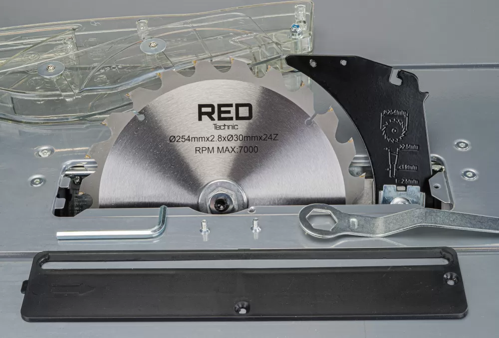 Fierastrau de banc circular, 2000W, 4800 rpm, Red Technic RTPSD0081 [2]