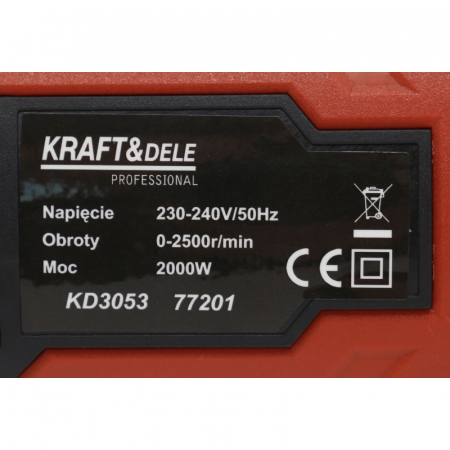 Fierastrau tip sabie, 2000W, KD3053, Kraft&Dele [1]