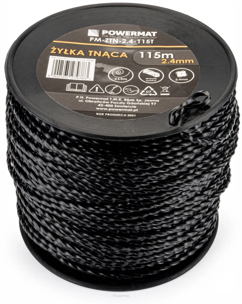 Fir trimmer 2.4mm 115m, Powermat PM-ZTN-2.4-115T PM0980 [2]