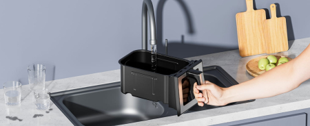 Friteuza fara grasime 9L, 2500W, doua camera 4,5L + LCD, Kraft&Dele, KD4179 [20]