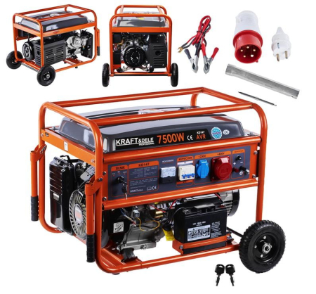 Generatoare - motoare diesel, benzina - Generator de curent KD147 de 7500W, 230/400V