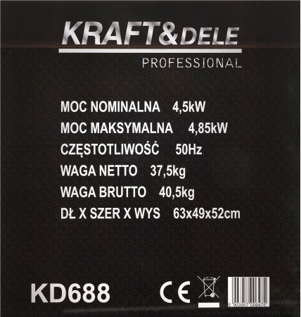 Generator invertor 4,5 kW / 4,85 kW KD688 [11]