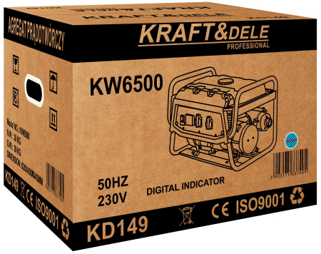 Generator LCD de 3500 W, 12/230 V, KD149 [16]