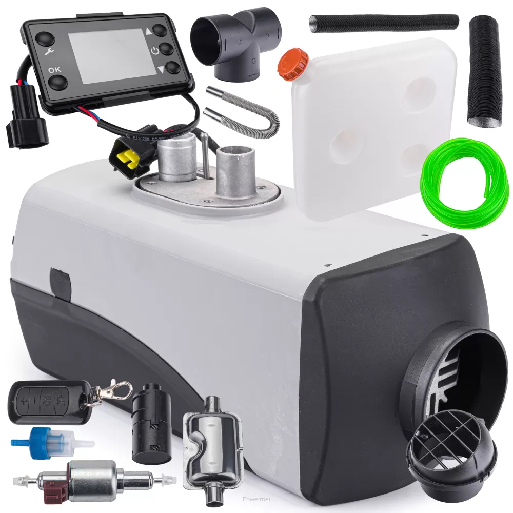 Incalzitoare Diesel si suflante - Incalzitor pe motorina PM-AG-8M1, 8 kW, Powermat PM1179 12V CC