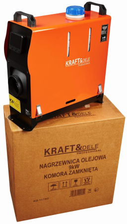 INCALZITOR PORTABIL , 9 kW  12 V/220 V, Telecomandă  KD11782 [11]