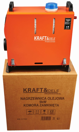 INCALZITOR PORTABIL , 9 kW  12 V/220 V, Telecomandă  KD11782 [9]