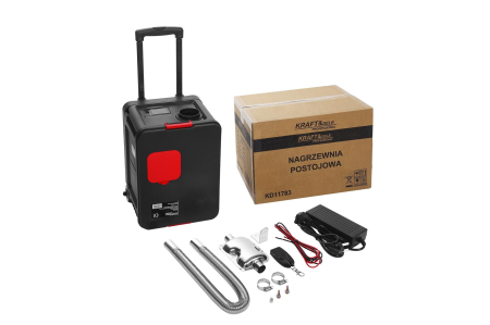 SIROCOL ÎNCĂLZITOR PORTABIL DIESEL WEBASTOO, 9 kW,Telecomandă și control prin telefon , 12 /24 V ,230 V [8]