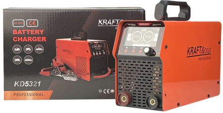 Încărcător de baterii cu funcție de pornire 12/24V 50-800Ah 80A KD5321 [13]