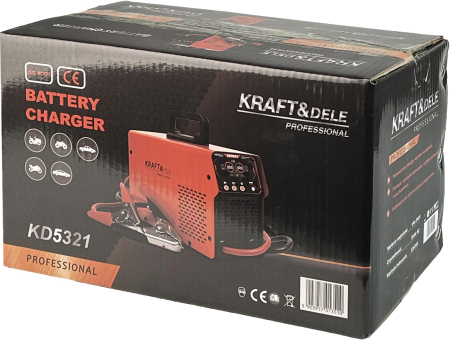 Încărcător de baterii cu funcție de pornire 12/24V 50-800Ah 80A KD5321 [12]