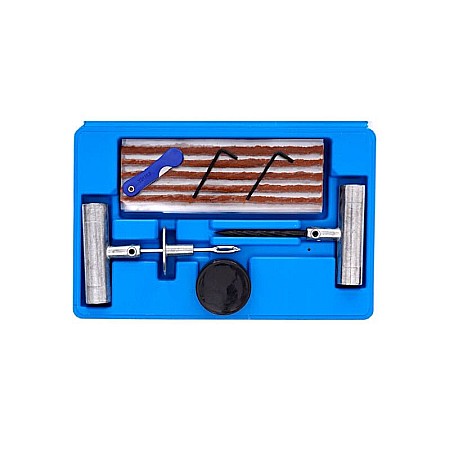 Kit de reparatie pana anvelope cauciuc cu snur, 26 piese [5]