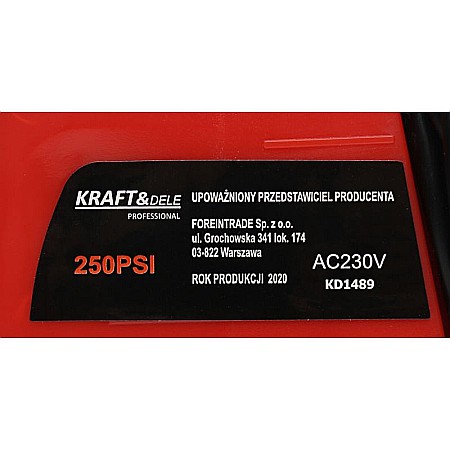 Compresor auto cu manometru, DC 12V / 220-240V, 7 bari [3]