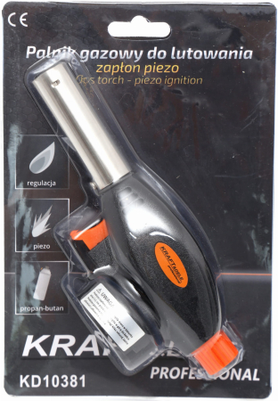 Lampa gaz, Kraft&Dele, cu aprindere piezo, KD10381 [6]