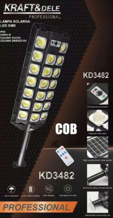 Lampa solara cu led si telecomanda, Kraft&Dele, KD3482 [11]
