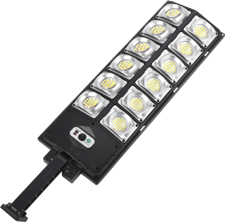 Lampi solare - Lampa solara LED cu telecomanda, Kraft&Dele, 1700W, 80000lm, KD3481