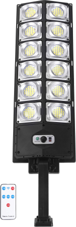 Lampa solara LED cu telecomanda, Kraft&Dele, 1700W, 80000lm, KD3481 [10]